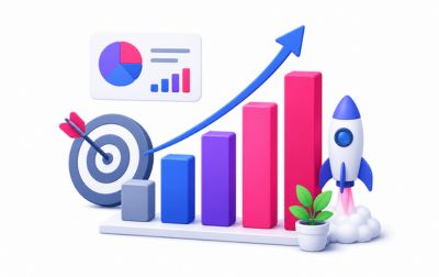 Business growth illustration