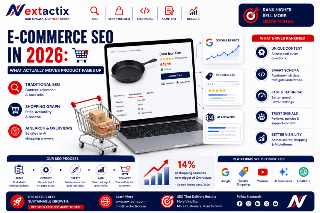 E-commerce SEO 2026- What Actually Ranks Product Pages