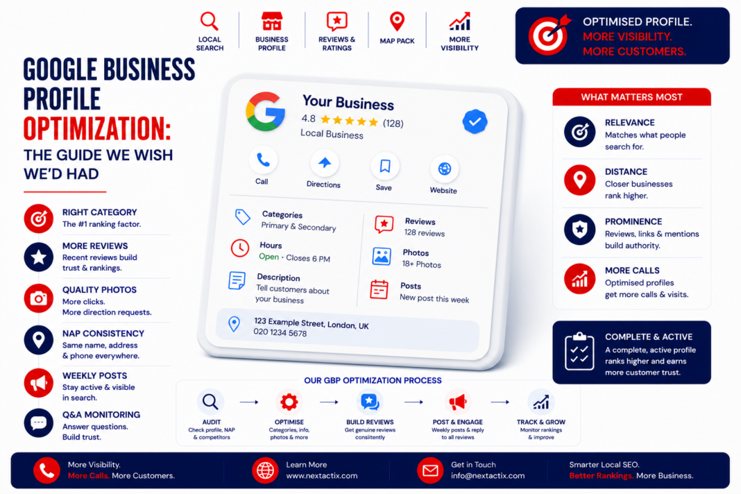 Google Business Profile Optimization
