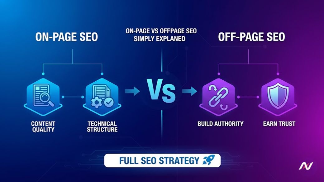 On-Page SEO vs Off-Page SEO Key Differences Explained