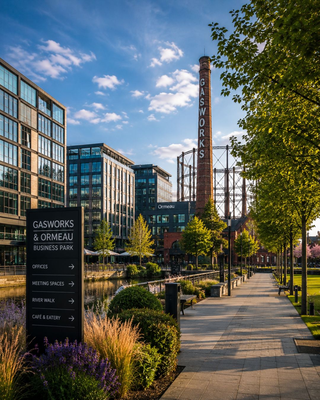 Gasworks business park — placeholder image