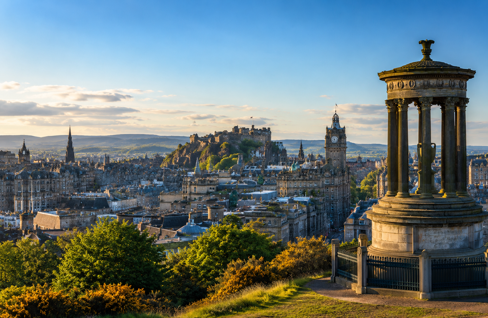 Edinburgh city view, Scotland