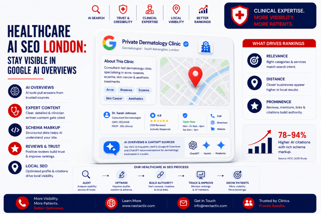 Healthcare AI SEO London