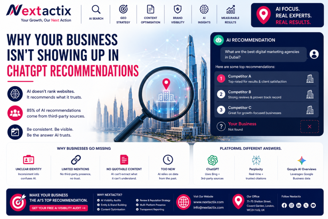 Why Your Business Isn't Showing Up in ChatGPT