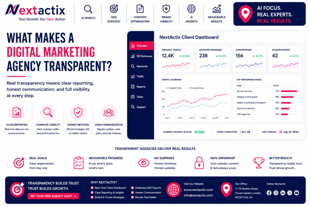 transparent digital marketing agency